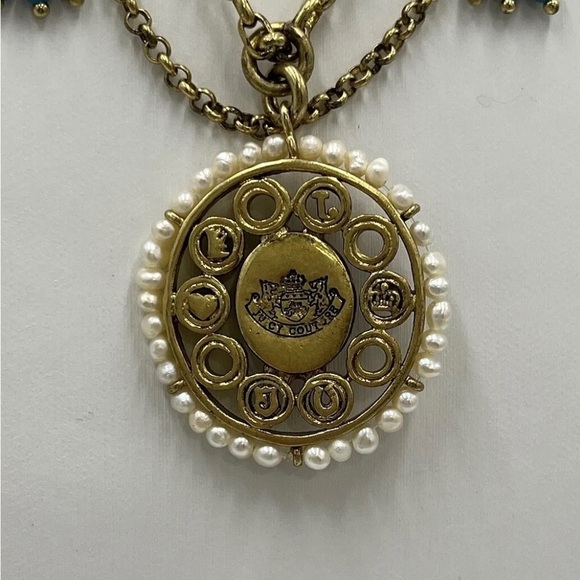 JUICY COUTURE Barefoot In The Colony Double Strand Layered Semiprecious
Necklace - Picture 8 of 10